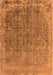 Oriental Orange Industrial Rug, urb2718org