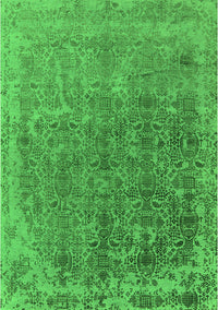 Oriental Green Industrial Rug, urb2718grn