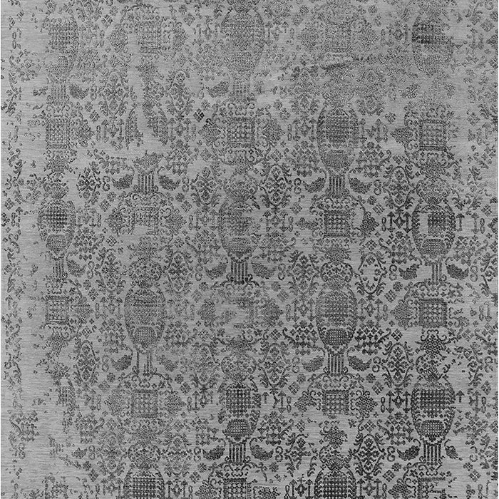 Oriental Gray Industrial Rug, urb2718gry