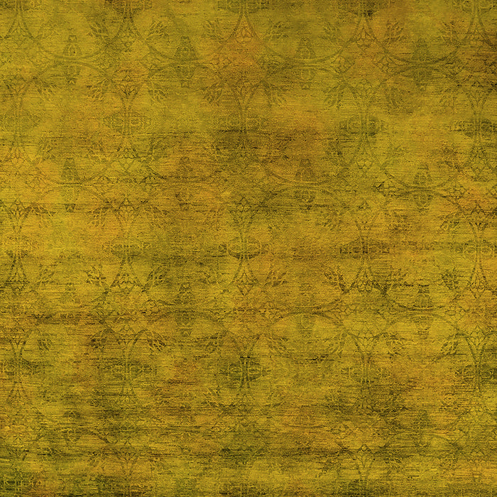 Oriental Yellow Industrial Rug, urb2719yw