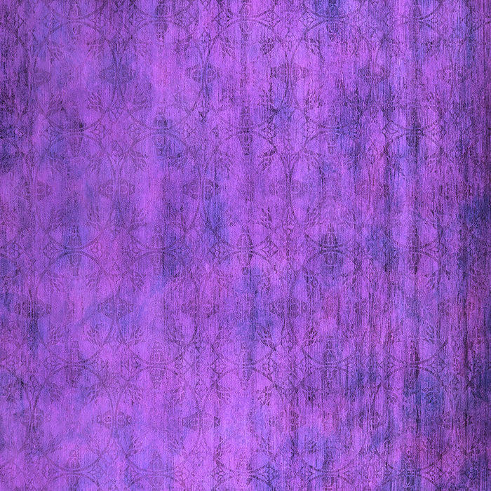 Square Oriental Purple Industrial Rug, urb2719pur