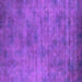 Square Oriental Purple Industrial Rug, urb2719pur