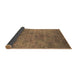 Sideview of Oriental Brown Industrial Rug, urb2719brn