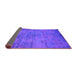 Sideview of Oriental Purple Industrial Rug, urb2720pur