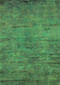 Oriental Green Industrial Rug, urb2720grn