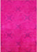 Machine Washable Industrial Modern Pastel Purple Pink Rug, wshurb2721