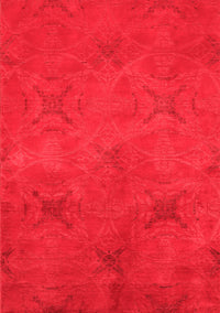 Oriental Red Industrial Rug, urb2721red