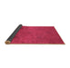 Sideview of Oriental Brown Industrial Rug, urb2721brn