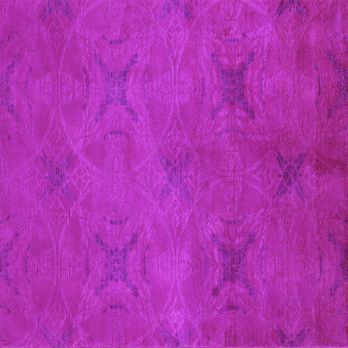Square Oriental Purple Industrial Rug, urb2721pur