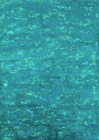 Oriental Turquoise Industrial Rug, urb2722turq