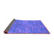 Sideview of Oriental Purple Industrial Rug, urb2722pur