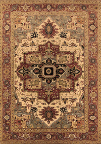 Oriental Brown Industrial Rug, urb2723brn