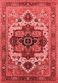 Oriental Red Industrial Rug, urb2723red