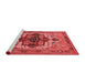 Industrial Red Washable Rugs