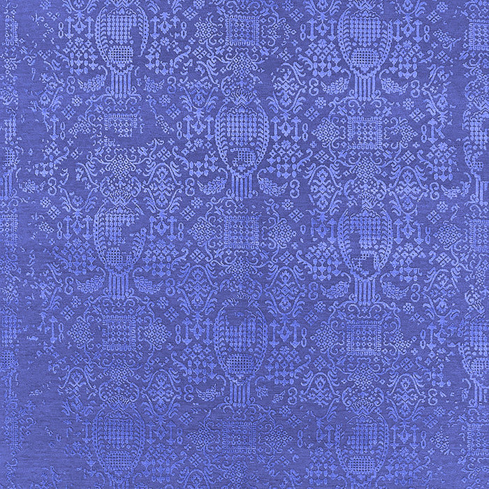 Oriental Blue Industrial Rug, urb2724blu
