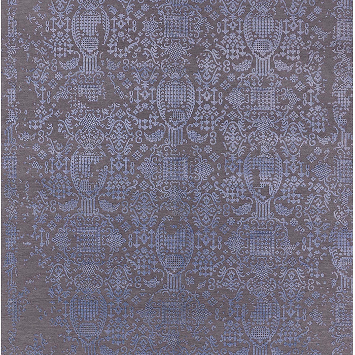 Machine Washable Industrial Modern Carbon Gray Rug, wshurb2724