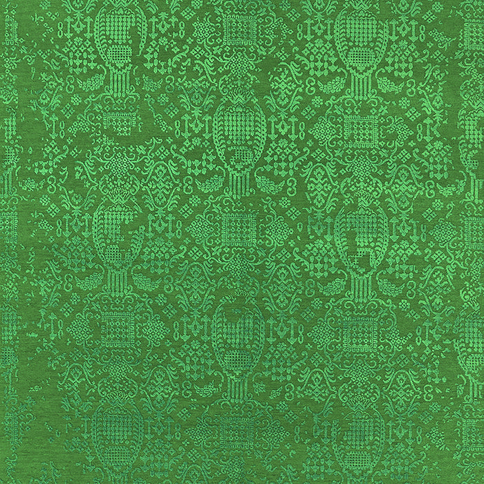 Oriental Green Industrial Rug, urb2724grn