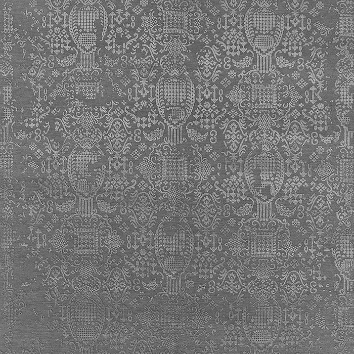 Oriental Gray Industrial Rug, urb2724gry