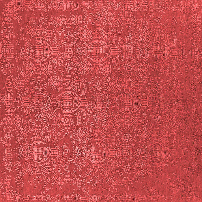 Machine Washable Oriental Red Industrial Rug, wshurb2724red
