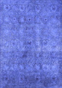 Persian Blue Bohemian Rug, urb2725blu