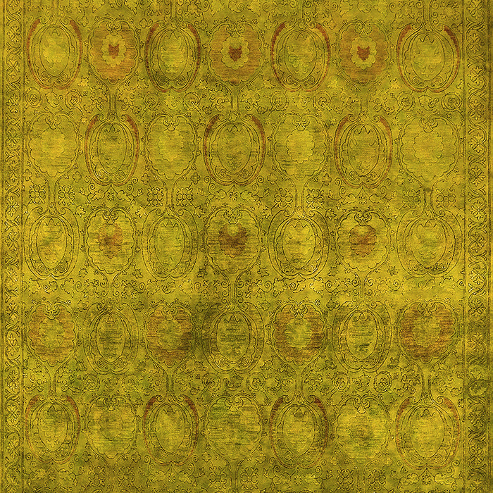 Persian Yellow Bohemian Rug, urb2725yw