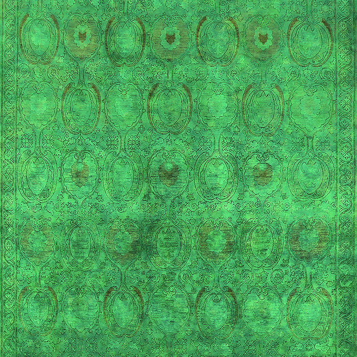 Persian Green Bohemian Rug, urb2725grn