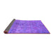 Sideview of Persian Purple Bohemian Rug, urb2725pur