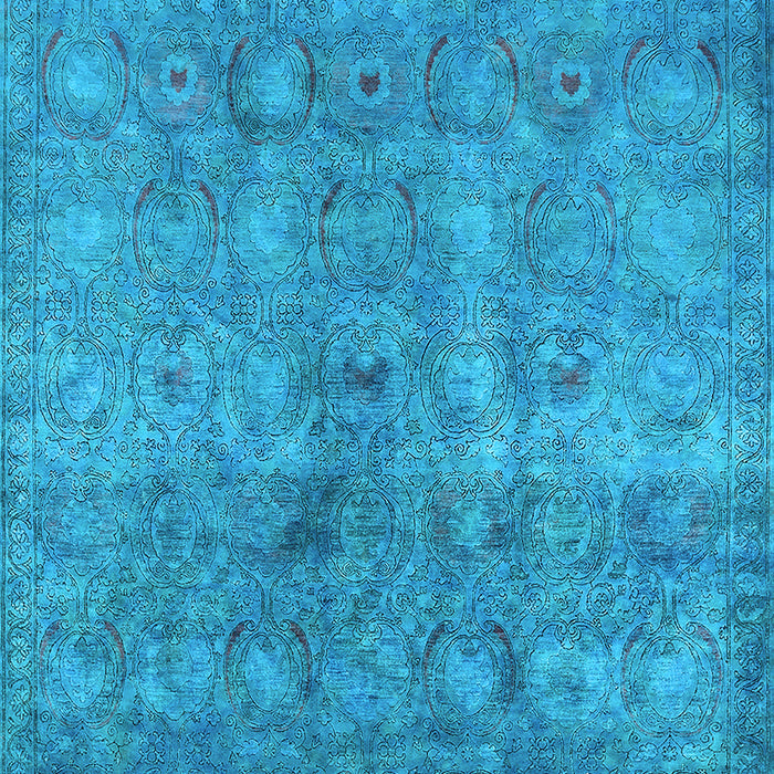 Persian Light Blue Bohemian Rug, urb2725lblu