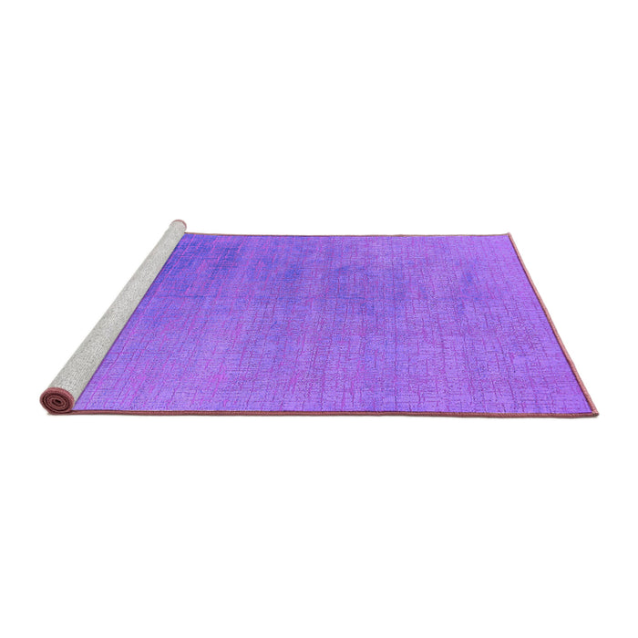 Sideview of Machine Washable Oriental Purple Industrial Area Rugs, wshurb2726pur