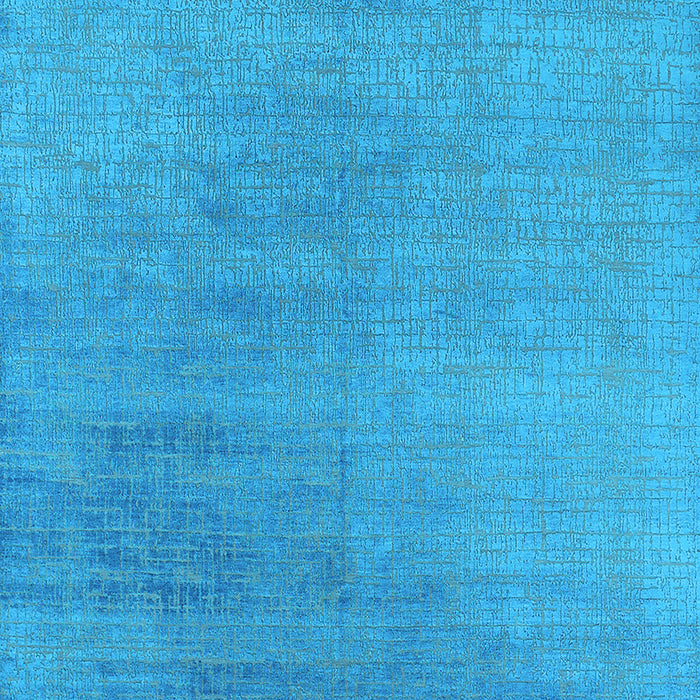Machine Washable Oriental Light Blue Industrial Rug, wshurb2726lblu
