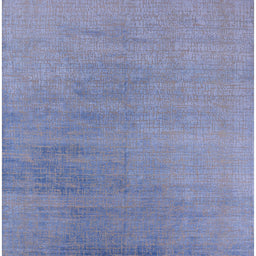 Square Mid-Century Modern Purple Oriental Rug, urb2726