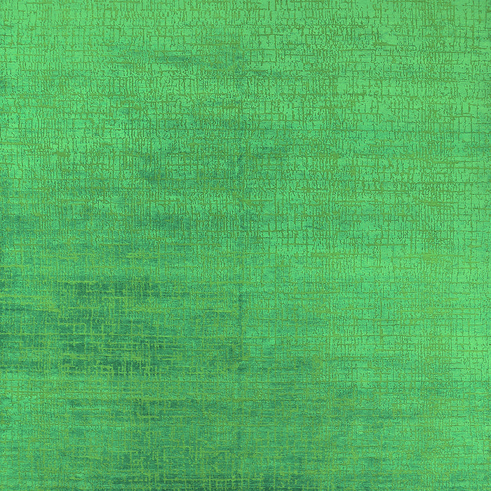 Square Oriental Green Industrial Rug, urb2726grn