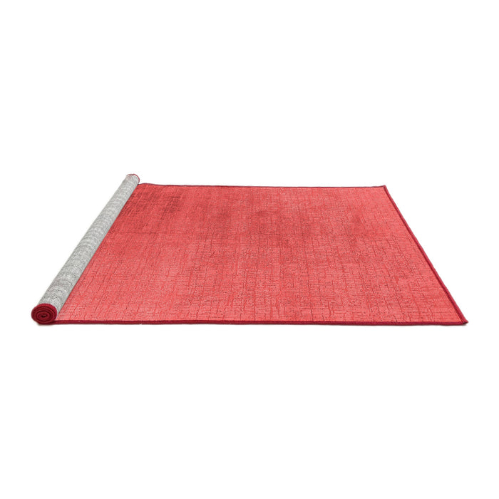 Industrial Red Washable Rugs