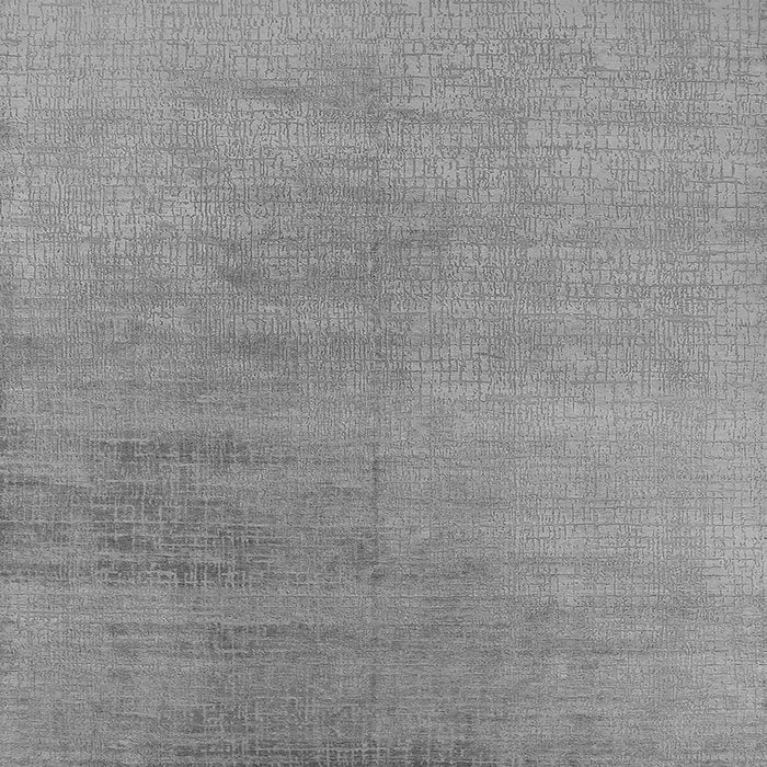 Square Machine Washable Oriental Gray Industrial Rug, wshurb2726gry