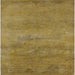 Square Mid-Century Modern Dark Bisque Brown Oriental Rug, urb2727