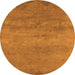 Round Oriental Orange Industrial Rug, urb2727org