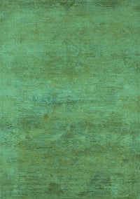 Oriental Turquoise Industrial Rug, urb2727turq