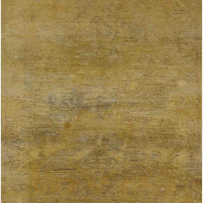 Mid-Century Modern Dark Bisque Brown Oriental Rug, urb2727