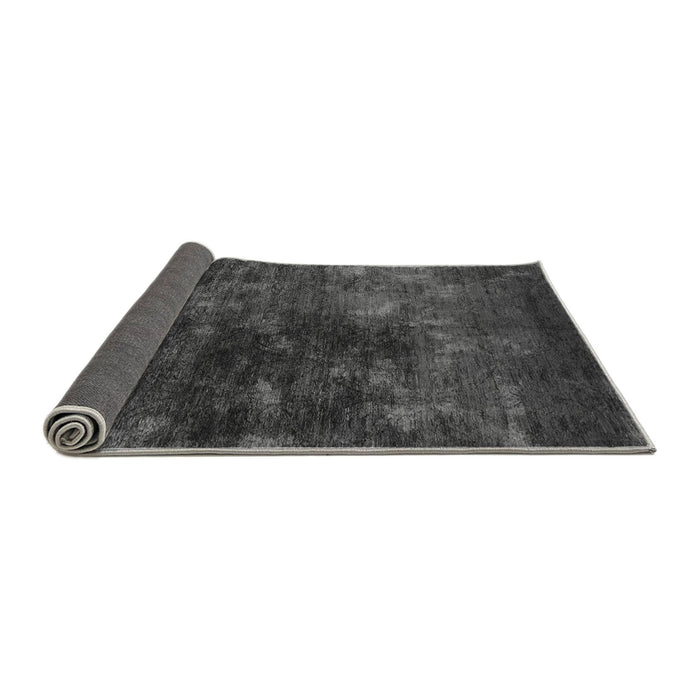 Sideview of Oriental Gray Industrial Rug, urb2728gry