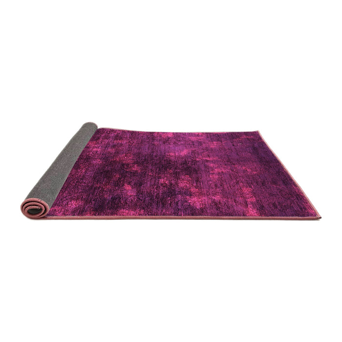 Sideview of Oriental Purple Industrial Rug, urb2728pur