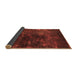 Sideview of Oriental Brown Industrial Rug, urb2728brn