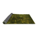 Sideview of Oriental Green Industrial Rug, urb2728grn