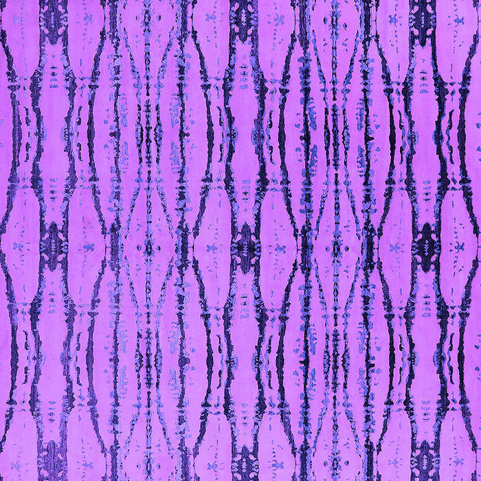 Square Machine Washable Oriental Purple Industrial Area Rugs, wshurb2729pur