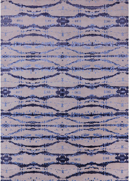 Mid-Century Modern Lilac Purple Oriental Rug, urb2729