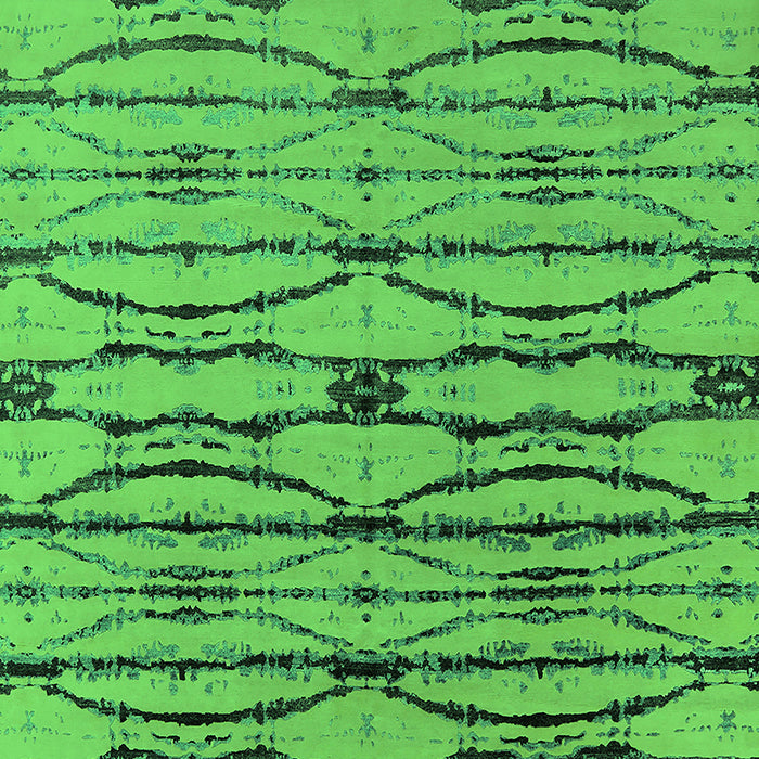 Oriental Green Industrial Rug, urb2729grn