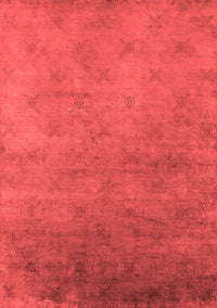 Oriental Red Industrial Rug, urb2730red