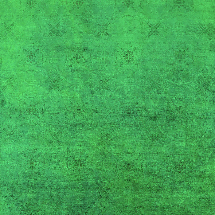 Oriental Green Industrial Rug, urb2730grn