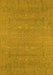 Oriental Yellow Industrial Rug, urb2731yw