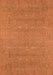 Oriental Orange Industrial Rug, urb2731org