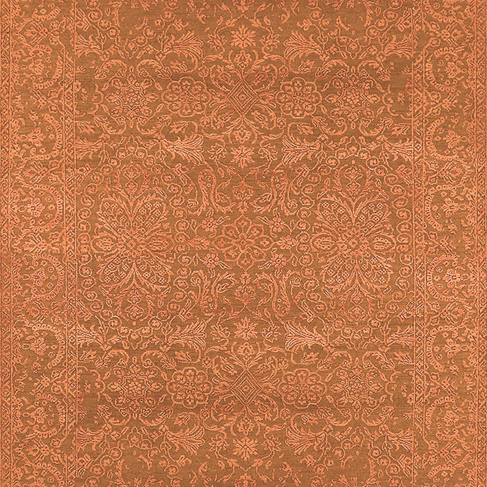 Oriental Orange Industrial Rug, urb2731org